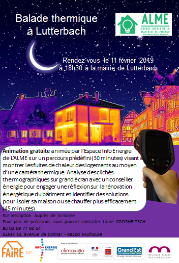 Affiche balade thermique lutterbach