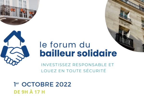 Forum du Bailleur Solidaire à Mulhouse